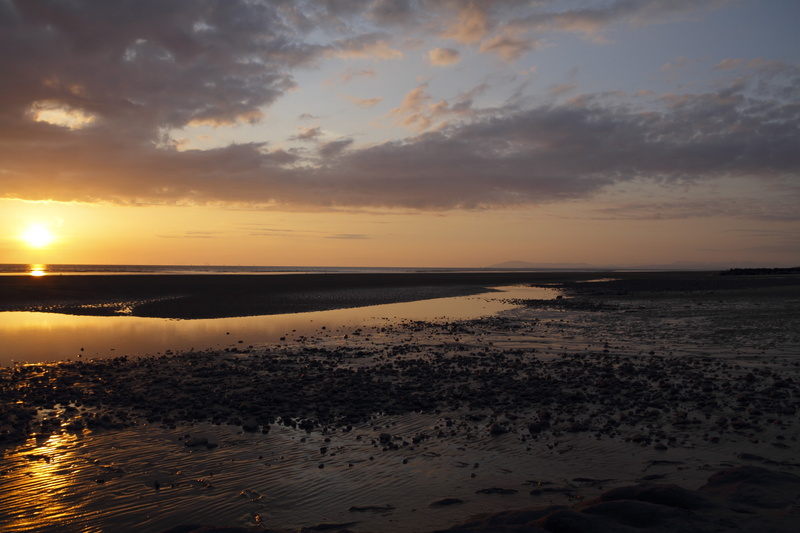 wooden, horizon over water, brown, outdoors, cloud - sky, beauty in nature, sea, no people, sky, tranquility, reflection, rectangular, tranquil scene, orange color