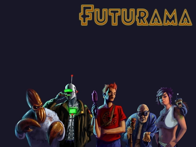 720P, hd, art, Futurama, professor, alternative, x, farnsworth, zoidberg, bender, dr