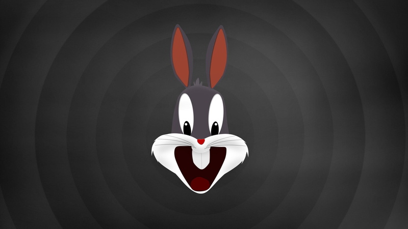 minimalistic, hd, bunny, bugs, animals, tv, Cartoons, art, x, looney, tunes, shows, simplistic, 1080P