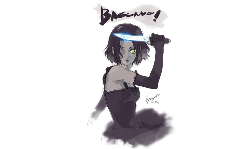 baccano, laforet, simple, background, chane, anime, 1080P