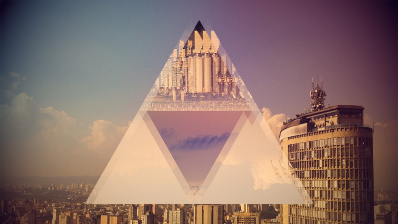architecture, built structure, shape, nature, cloud - sky, tower, building exterior, office building exterior, Brazil, sky, 1080P, city, pyramid shape