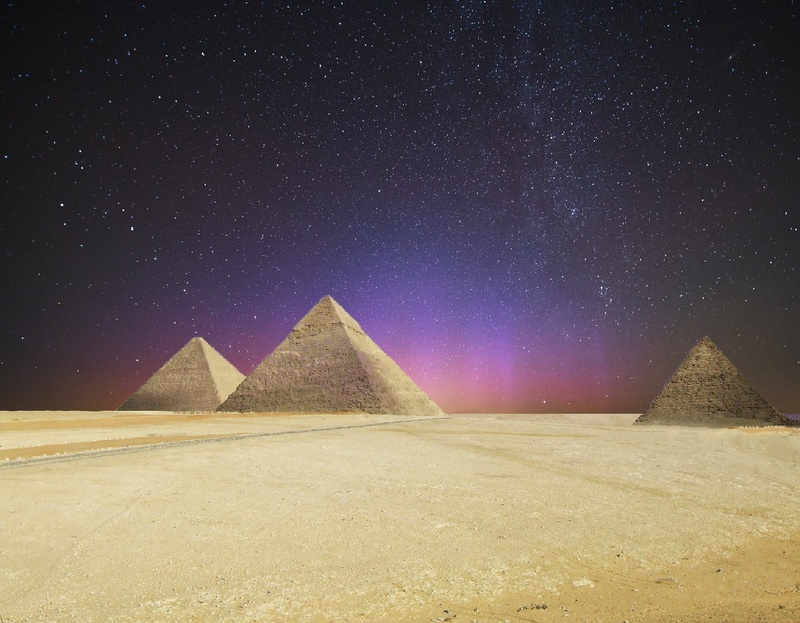 desert, travel, the past, beauty in nature, tranquil scene, starry sky, space, outdoors, dark, landscape, history, astronomy, ancient, tourism, 1080P