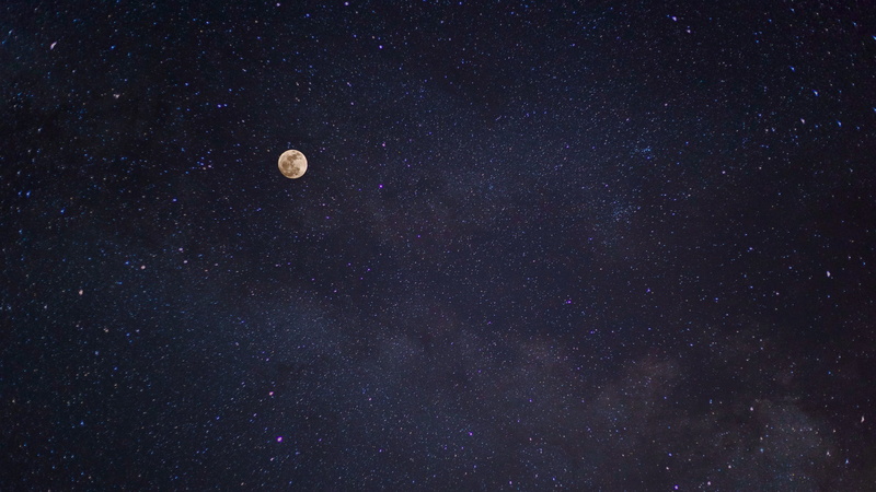 tranquility, outdoors, star - space, tranquil scene, beauty in nature, moon, space and astronomy, star field, infinity, low angle view, no people, scenics - nature