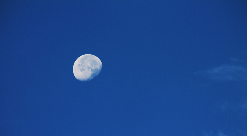 outdoors, atmosphere, astrology, moon sign, clouds sky, waning, low angle view, sky, moon art, tranquil, peaceful, cosmos, moon, amber avalona, idyllic