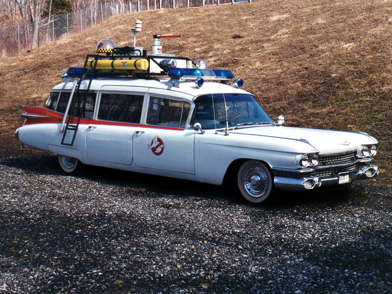 cadillac, meteor, 1984, 720P, ectomobile, emergency, miller, custom, movies, ghostbusters, ambulance