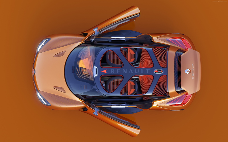 orange, 2K, crossover, Renault Captur