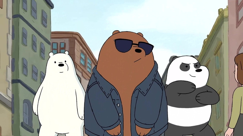 webarebears capture, representation, creativity, building exterior, day, sky, cartoon, built structure, anthropomorphic, face, anthropomorphic face, nature