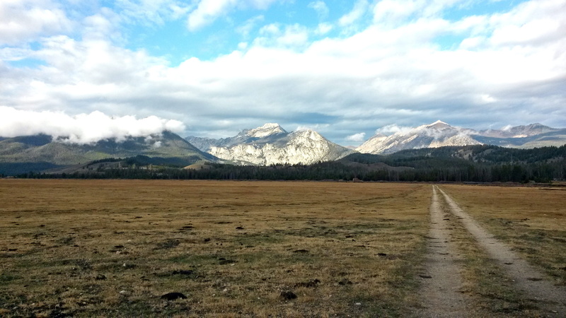 scenery, mountain peak, nature, road, sawtooths, 2K, no people, mountain range, landscape, snowcapped mountain, beauty in nature, stanley basin, the way forward