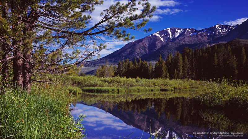 big, idaho, river, 2K, Spring/Summer, national, forest, wood, sawtooth
