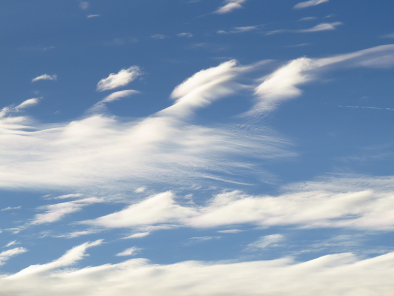 saw tooth pattern, day, pattern, weather, cloud - Sky, air, clear, wispy, 4K, clouds, meteorology, scenics - nature, sky, backgrounds, outdoors, summer