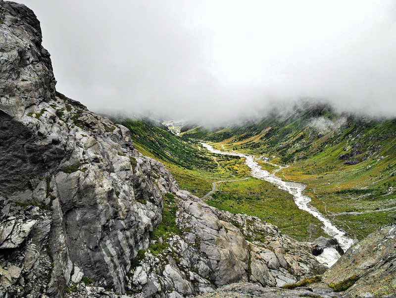 grass, no People, sky, landscape, water, mountain, stream, Austria, the prospect of, gray, land, scenics, mountain peak, nature, the alps, scenics - nature