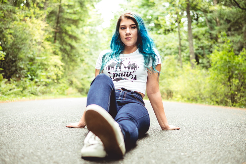 wa, young women, street, little mountian, one person, hairstyle, lifestyles, looking into camera, little mountain park, beautiful woman, tree, mount vernon