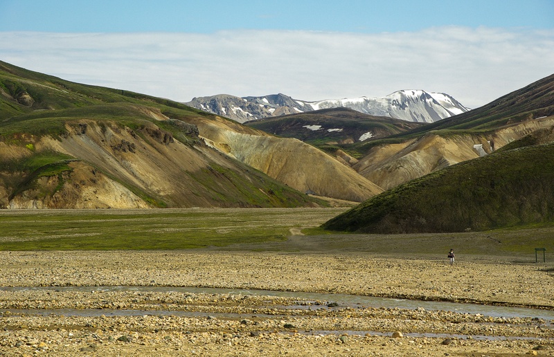 landmannalaugar, non-urban scene, tranquil scene, mountain, no people, scenics - nature, volcanism, tranquility, cloud - sky, outdoors, cold temperature