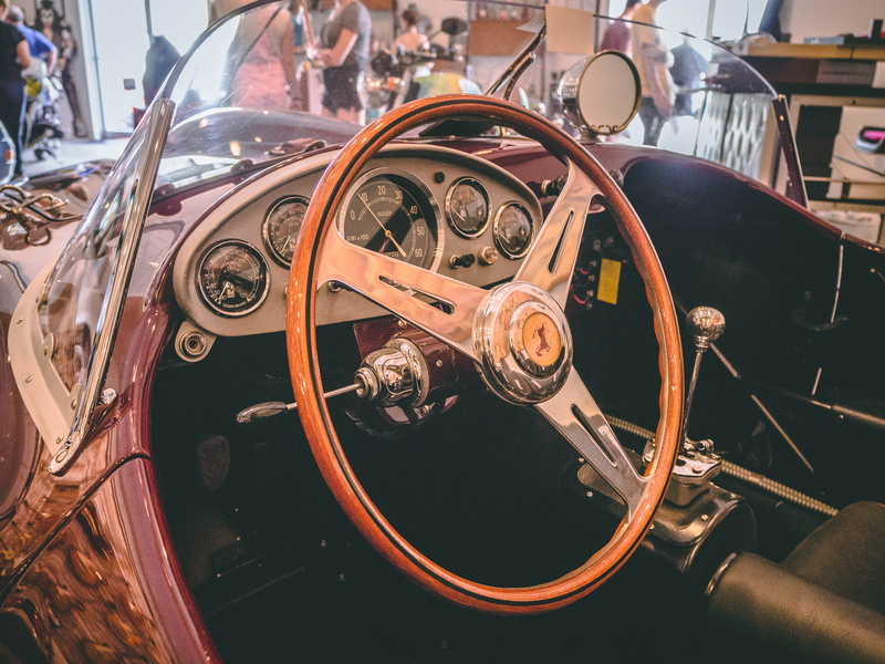 vehicle interior, outdoors, miami, control panel, no people, retro styled, motor vehicle, united states, close-up, wheel, mode of transportation, land vehicle
