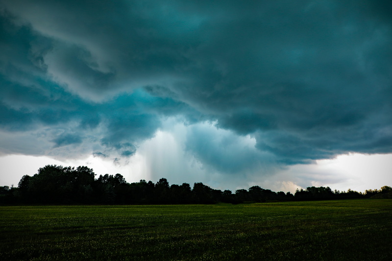 summer, storm cloud, hartville, nature, united states, environment, 5K, tranquil scene, couds, land, tree, sky, ominous, power in nature, cloud - sky