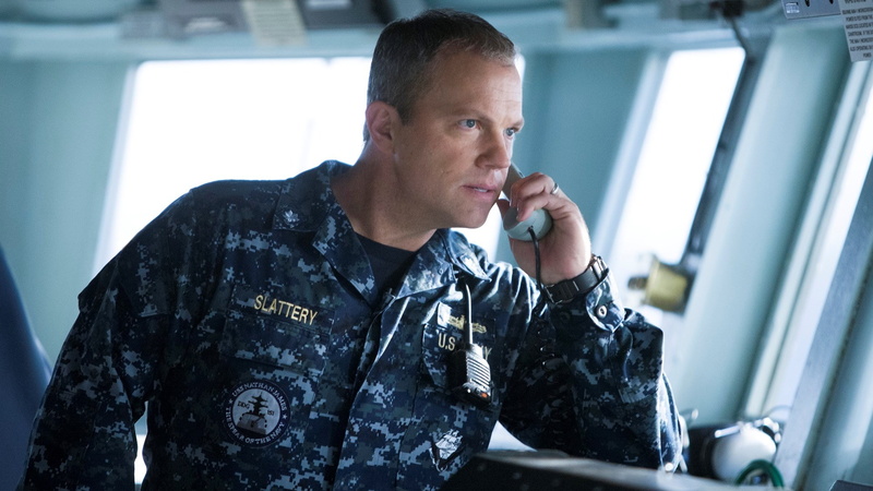 one person, military uniform, walkie-talkie, talking, using phone, clothing, 1080P, government, the last ship, transportation, armed forces, technology