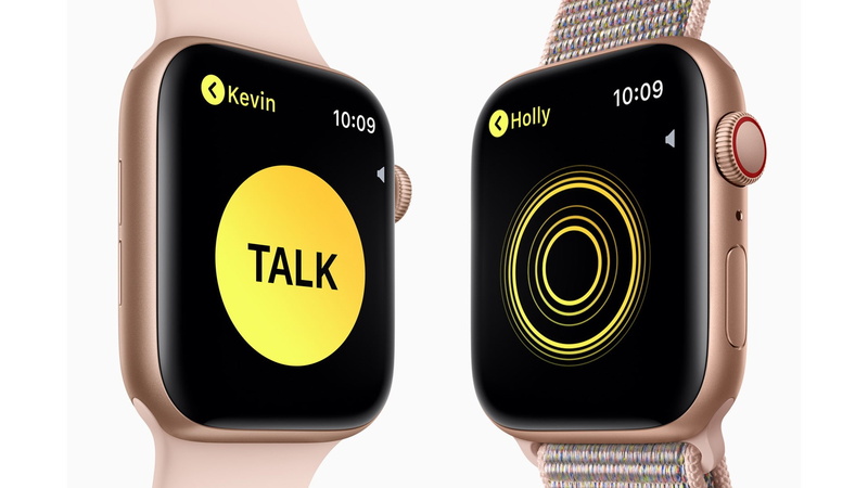 1080P, Walkie-Talkie, Apple Watch Series 4, Apple September 2018 Event