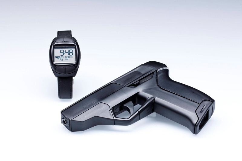 personal accessory, white background, text, single object, high angle view, black color, cut out, 1080P, security, wireless technology, still life, gun background  for computer