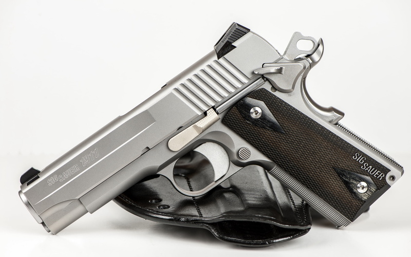 still life, aggression, sig sauer, background, 2K, social issues, protection, sauer, warning sign, pistol, white background, cut out, crime, sign, sig