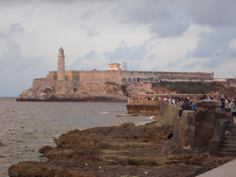 incidental people, nature, ancient, malecon, tourism, old, building exterior, water, havana, the past, land, ruined, building, ancient civilization, cuba