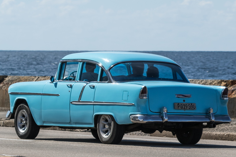 retro styled, vintage car, transportation, chevy, sunlight, mode of transportation, motor vehicle, nature, outdoors, wheel, taxi, 5K, water, almendron