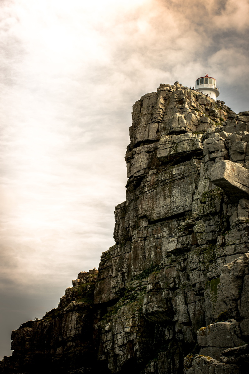 5K, cloud - sky, eroded, geology, history, lighthouse, mountain, built structure, non-urban scene, no people, beauty in nature, sky, rock, south africa