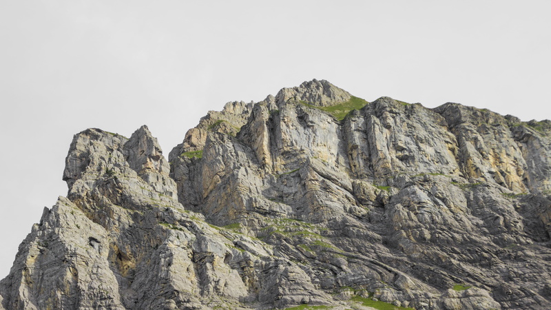 nature, no people, mountain range, land, outdoors, kandersteg, summer, mountains, low angle view, mountain, formation, geology, landscape, beauty in nature