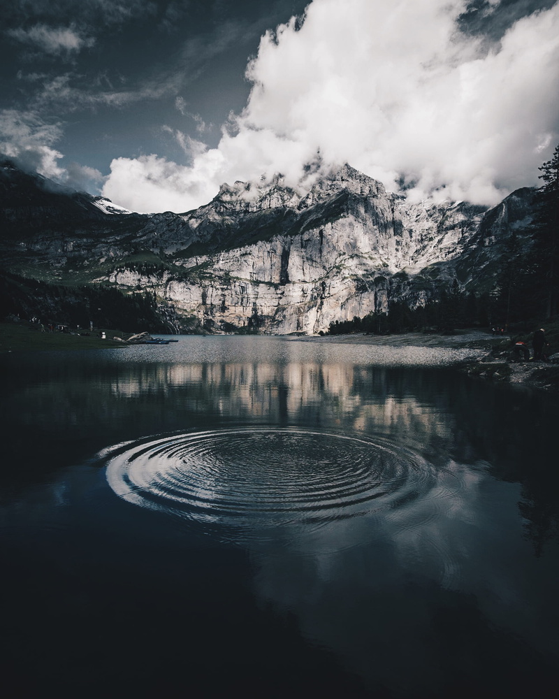 photography, idyllic, mountain, non-urban scene, plant, beauty in nature, tree, tranquility, nature, water, shallow, landscape, reflection, no people, snowy