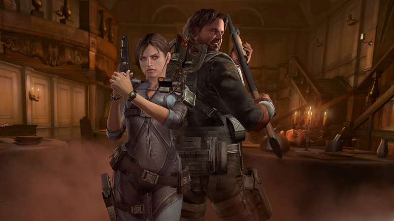 security, Biohazard: Revelations, indoors, real people, weapons, Resident Evil: Revelations, Resident Evil, gun, adult, Jill Valentine, people, males, weapon