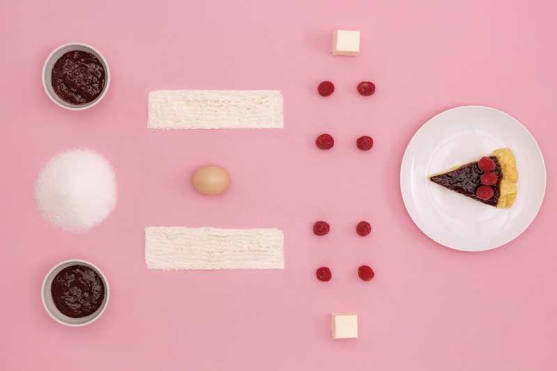 lead, tart, dishes, fruits, rosa, chocolate, baked, healthy eating, breakfast, bowl, flour, meal, still life, studio shot, symmetric, snack, sugar, ingredients