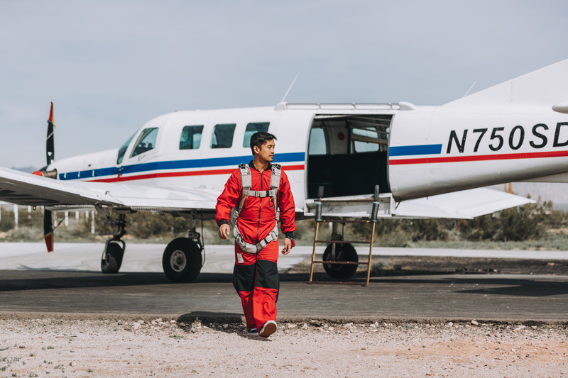 aircraft, rescue worker, tarmac, asphalt, man, vehicle, landing, plane, day, uniform, full length, person, nature, land vehicle, 5K, flight, portrait