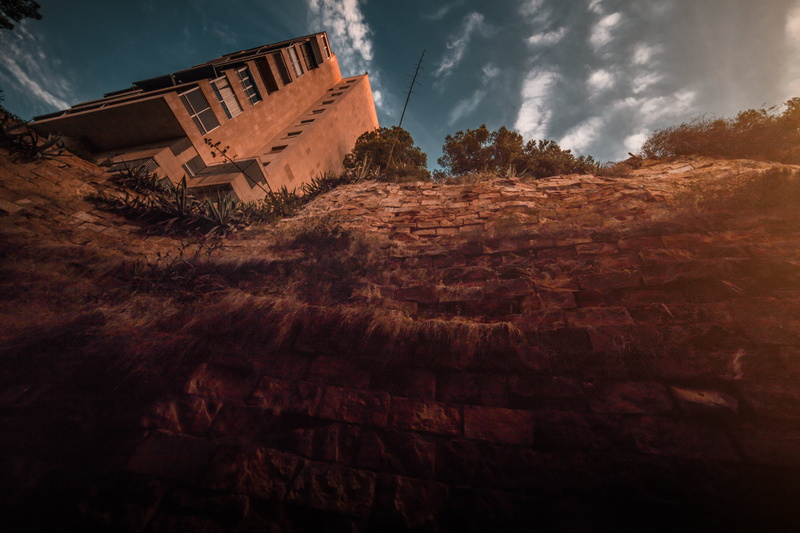 landscape, travel destinations, 8K, water, plants, stones, architecture, dry grass, cloud - sky, dawn, house, day, apartment, nature, light, trees, building exterior
