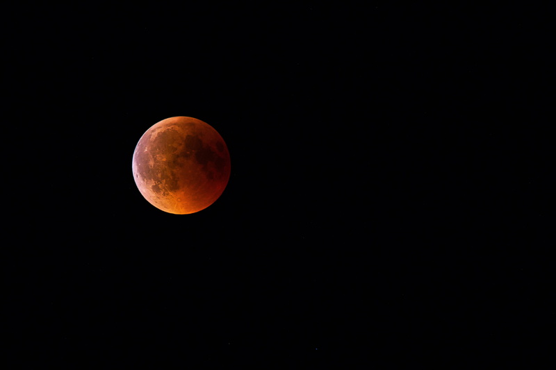 idyllic, scenics - nature, sky, black background, copy space, tranquility, lunar eclipse, 4K, geometric shape, moon, nature, moon darkness, tranquil scene