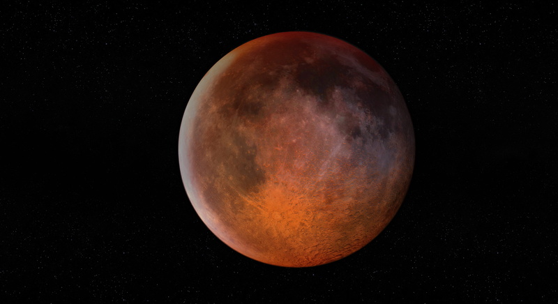 moonlight, moon, 3d-model, blood moon, single object, star, lunar eclipse, night sky, orange color, cosmos, circle, astrology, beauty in nature, super moon