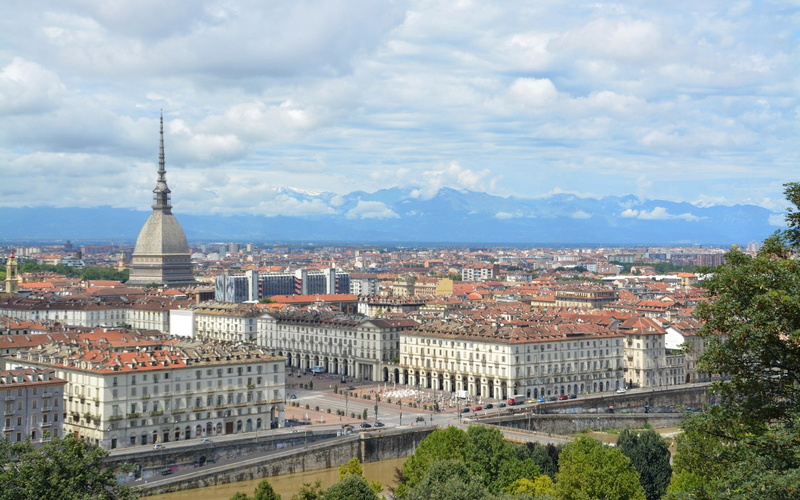 Building, Cityscape, Cities, City, 1080P, Turin, Turín, Sky, Italy, Cloud