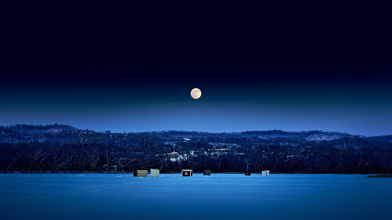 full Moon, mountain, moon, scenics, land, sunset, 1080P, no people, constructions, tree, dark, landscape, tranquility, dark blue, hill, non-Urban Scene