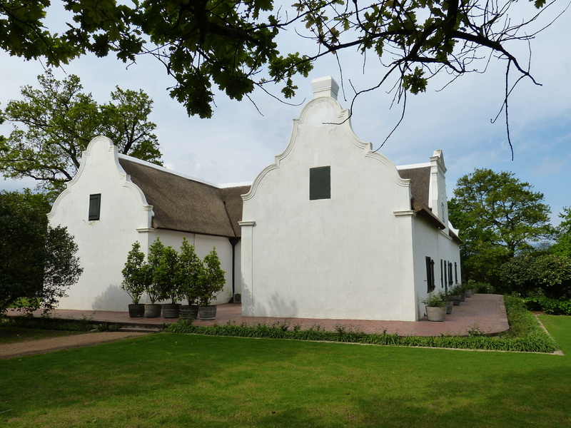 built structure, building, architecture, religion, south africa, cape town, stellenbosch, building exterior, grass, no people, sky, thatched roof, growth