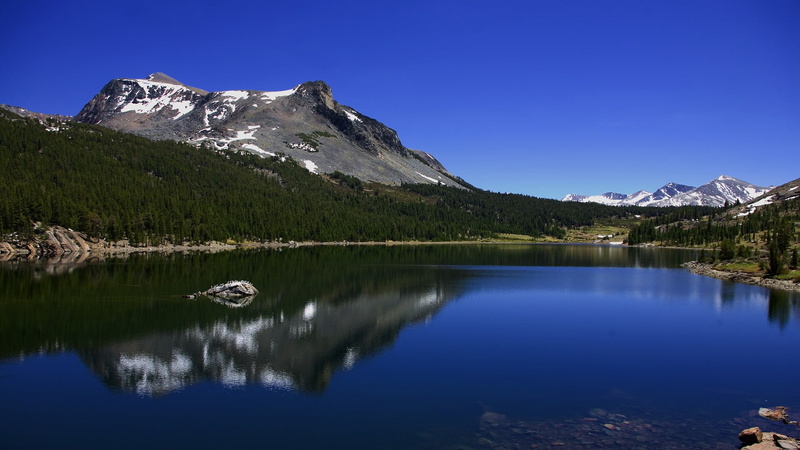 mountains, landscape, Yosemite National Park, 1080P, lake, Lake Tioga, nature, reflection