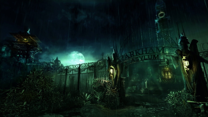 lunatic asylum, Arkham Asylum, the game, 1080P