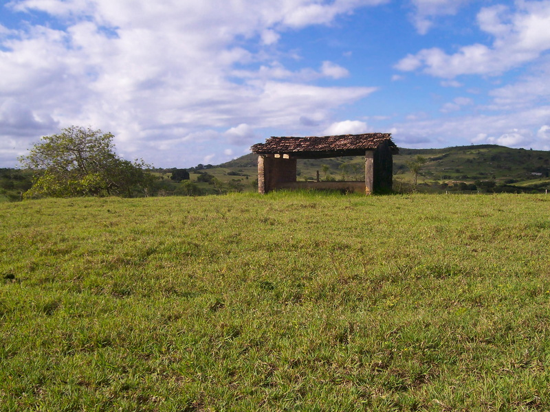 tranquility, plant, green color, cloud, farmhouse, ancient civilization, growth, history, Clouds, simplicity, mountain, day, summer, grass, nature, sky