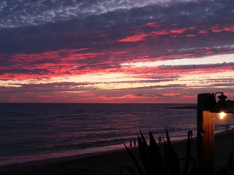 romance, night, sun, conil de la frontera, unique, spain, light, gifts of nature, atlantic, 2K, coastline, beach, nature, andalusia, dusk, horizon, tranquility