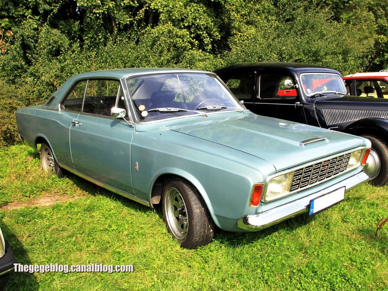ford taunus, field, vintage car, car, grass, 1080P, transportation, land vehicle, green color, stationary, silver colored, retro styled, mode of transportation