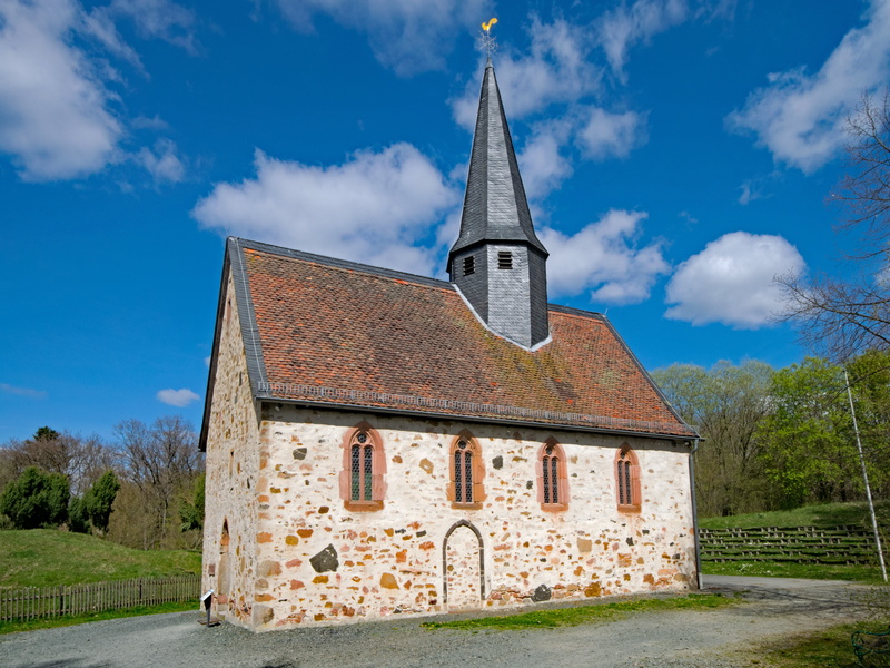 old town, spire, tower, no people, building exterior, day, neu-anspach, faith, hesse park, belief, 4K, germany, middle ages, religion, outdoors, architecture