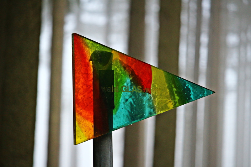 art and craft, tree, no people, emotion, day, colorful, colorful glass, nature, green color, 5K, triangle, patriotism, color, flag, outdoors, close-up