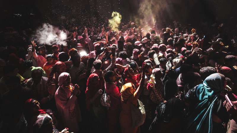 audience, group of people, fun, popular music concert, color festival, 4K, celebration, music festival, festival of india, men, adult, spectator, adults