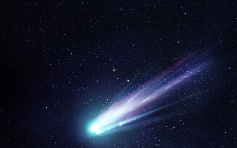 tranquil scene, light beam, outdoors, star - space, dark, blue, beauty in nature, art, long exposure, star, illustration, astronomy, nature, galaxy, star field