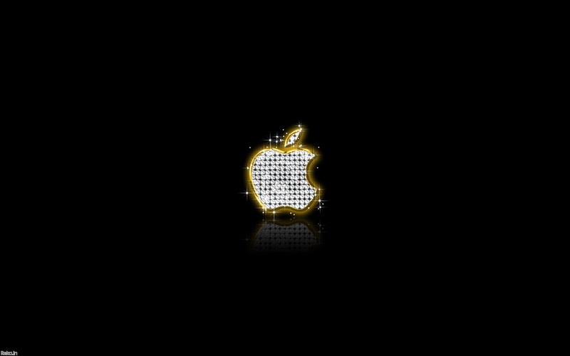 stars, Black, Computers, 1080P, hd, art, apple, silver, Technology, fall
