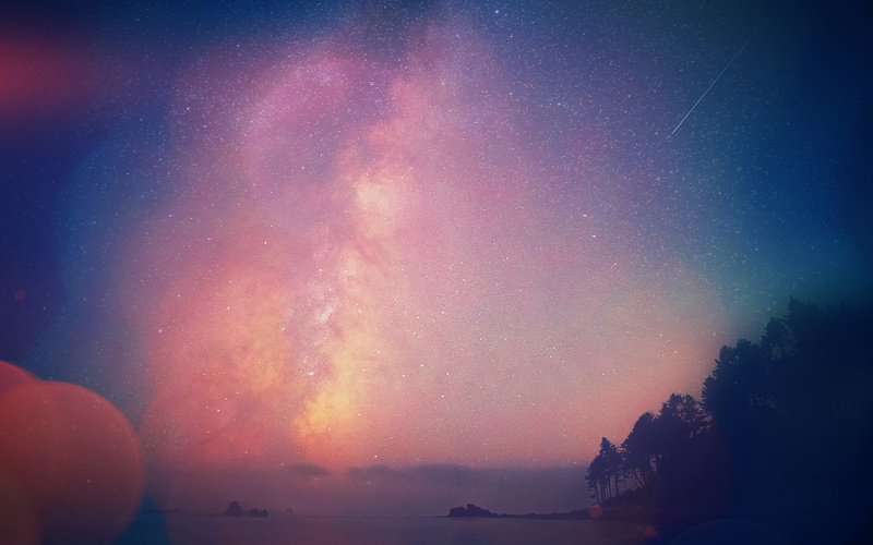 sky, astronomy, beauty in nature, 4K, purple, falling, milky way, space and astronomy, star field, galaxy, space, tranquil scene, blue, infinity, star