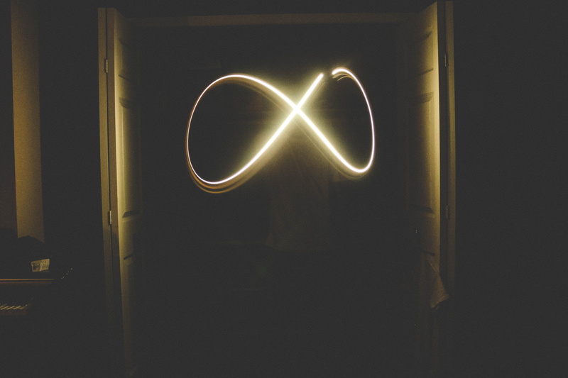 trail, fall, copy space, night time, sister, infinity, neon, circle, edmonton, night, family, light - natural phenomenon, glowing, canada, illuminated