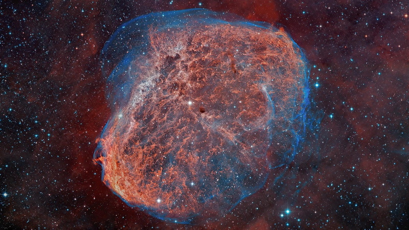 space, crescent nebula, ngc 6888, illuminated, outdoors, 1080P, universe, dust, stars, mystery, outer space, astronomy, luminosity, night, majestic, beauty in nature